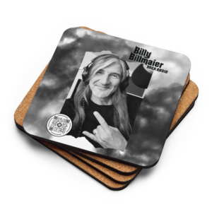 Korkuntersetzer Billy Billmaier Rock Radio