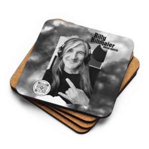 Korkuntersetzer Billy Billmaier Rock Radio