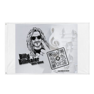 Billy Billmaier Rock Radio Fahne