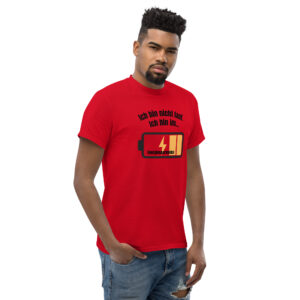 Ich bin nicht faul…. – Klassisches Unisex T-Shirt