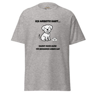 Ich arbeite … – Klassisches Unisex T-Shirt