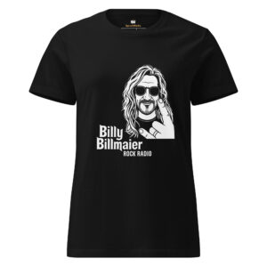 Billy Billmaier Rock Radio mit QR Code – Basic Softstyle T-Shirt für Damen